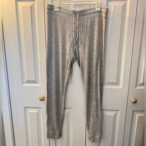 Women’s Gray Knit Joggers